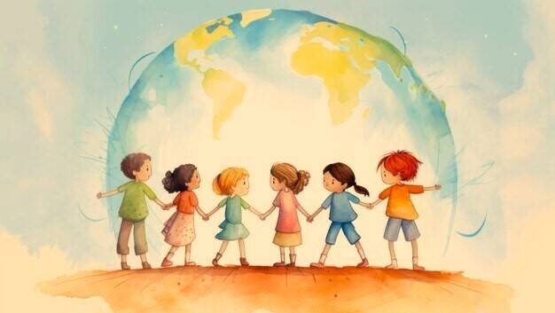 In Preghiera con i Bambini di tutto il Mondo