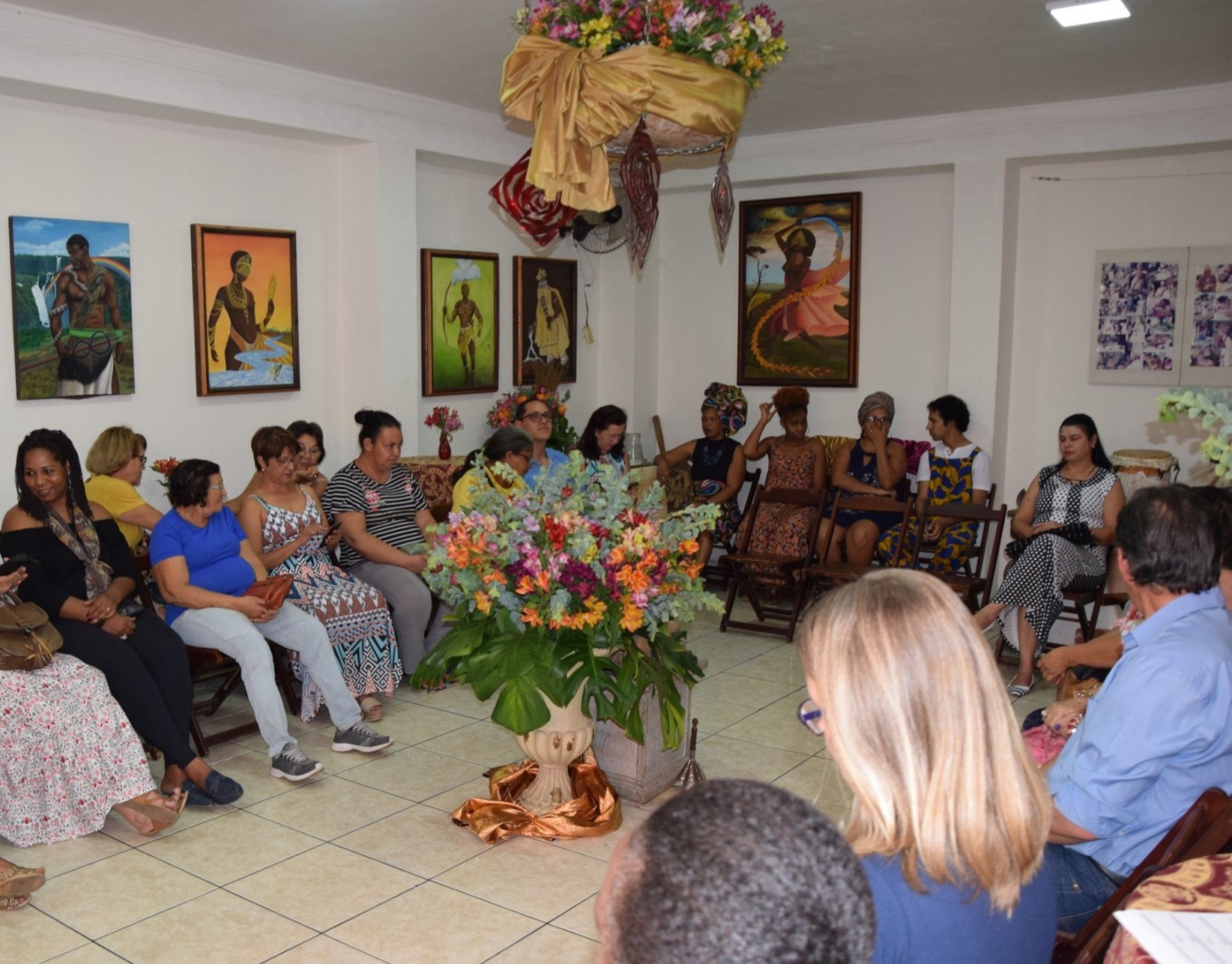 Encontro de A mulher e os desafios na politica