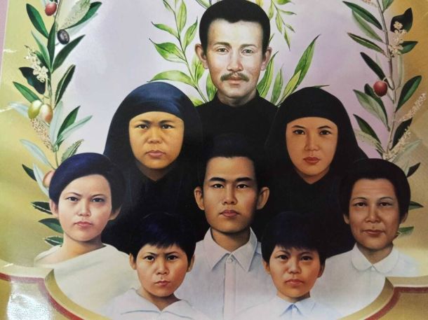 The missionary figure of the 8 Thai martyrs