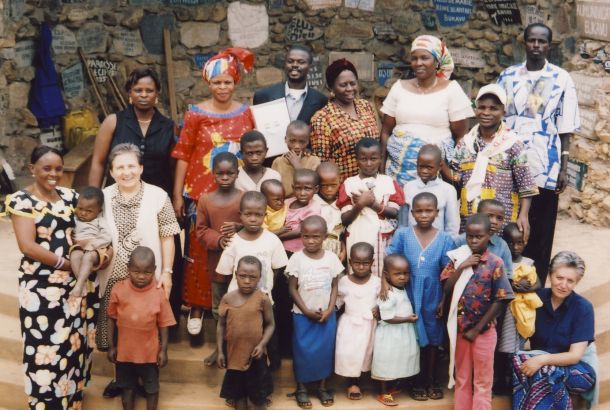 She was able to share her faith